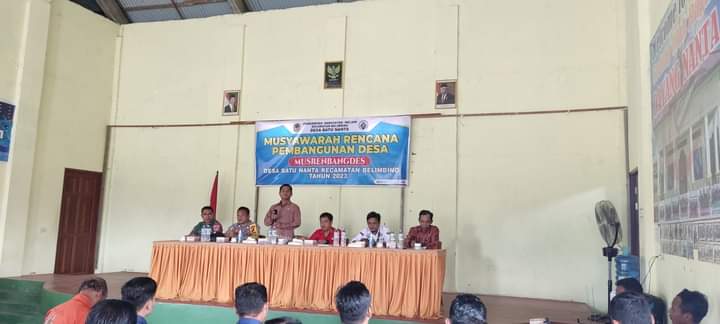 Sekcam Belimbing: MusrembangDes Untuk Menyelaraskan Pogram Pembangunan yang Menjadi Skala&nbsp;Prioritas