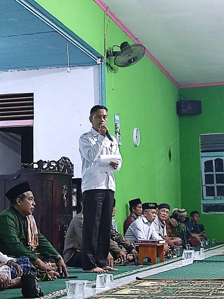 Camat Belimbing menghadiri Kegiatan Isra Mir’aj di Desa Batu&nbsp;Ampar