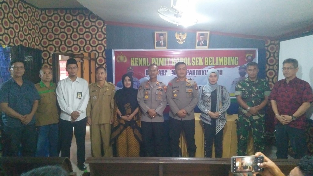Polisi Sektor Belimbing Gelar Kenal Pamit&nbsp;Kapolsek