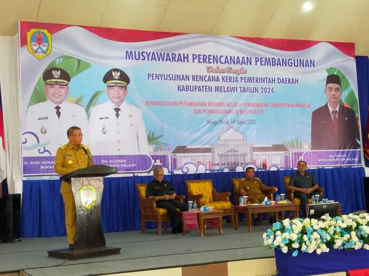 H.Sutarmidji (Gubernur Kalbar)Minta Melawi Belajar ke Sintang Cara Turunkan Prevalensi&nbsp;Stunting