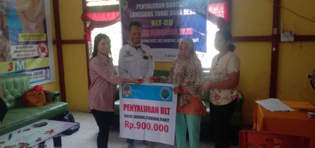 DESA LABANG MENYALURKAN BLT DD TAHAP I TAHUN&nbsp;2023