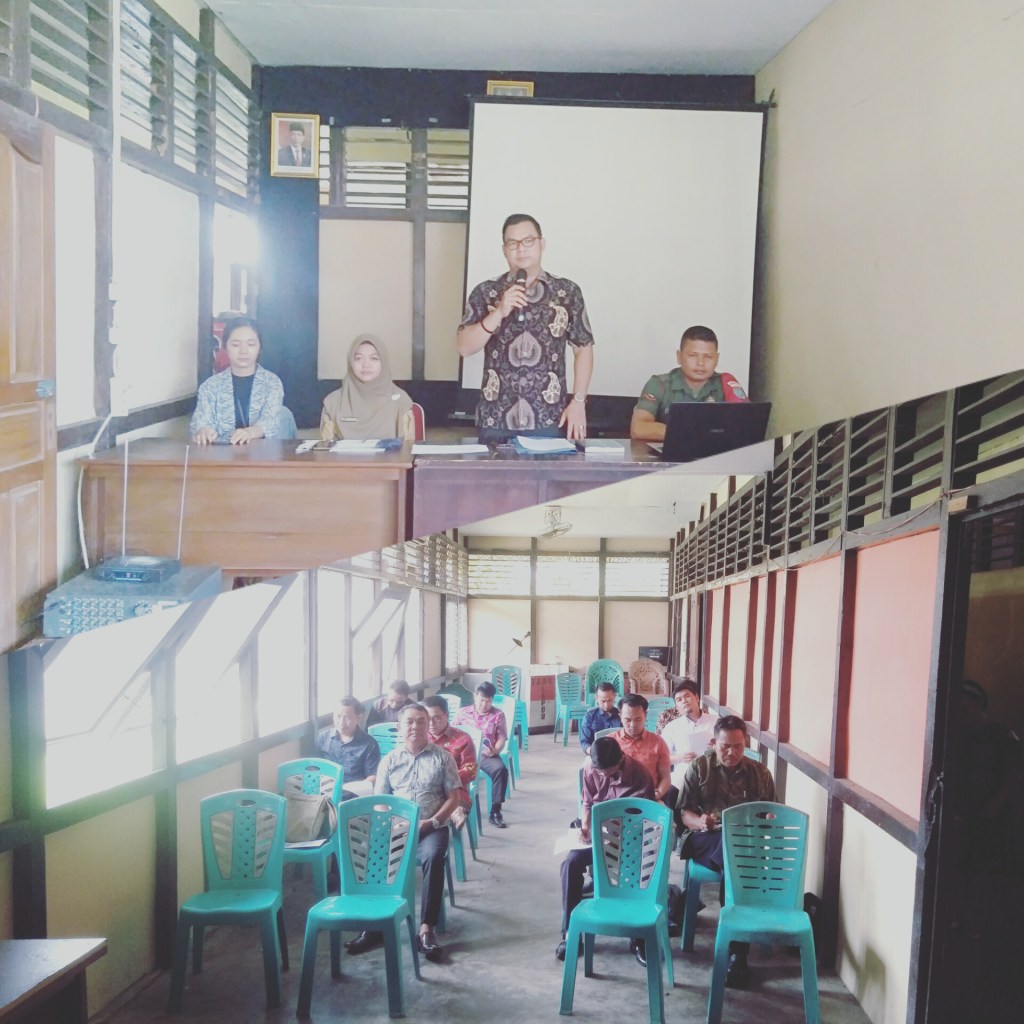 Rapat Koordinasi Dengan Kepala Desa Sekecamatan Belimbing dan Dinas Terkait FKP Regsosek awal&nbsp;2023