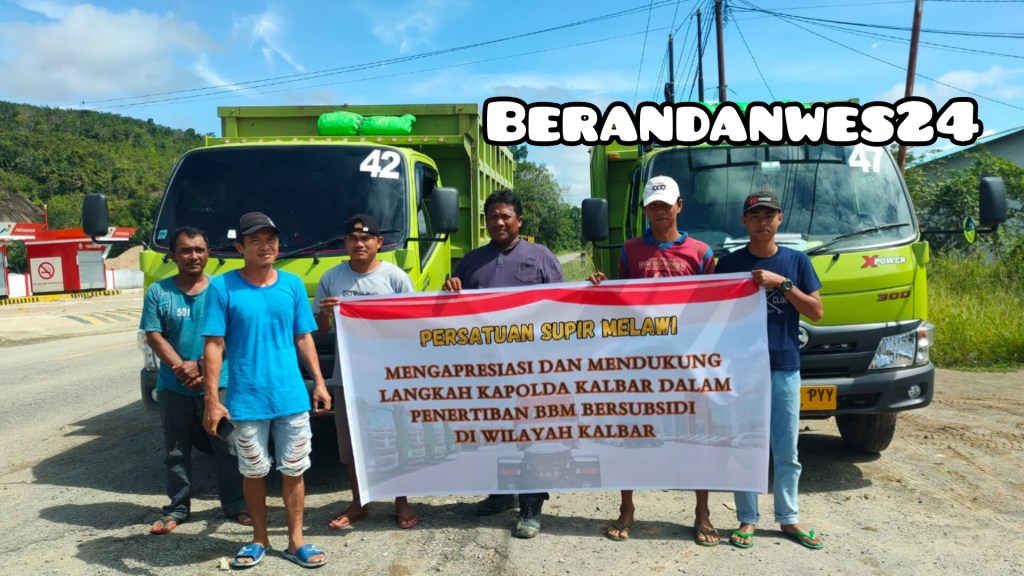 manfaat penertiban BBM bersubsidi yang dilakukan oleh Polda Kalbar Sangat Membatu Komunitas Expedisi&nbsp;MELAWI