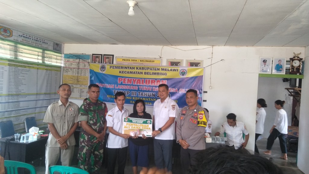 PEMDES GUHUNG  SUKSES BAGI BLT-DD. PERIODE AKHIR TA&nbsp;2023