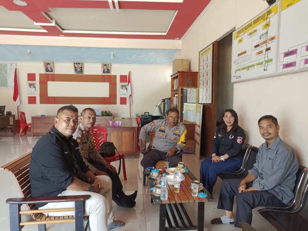 CEK KESIAPAN,Forkopimcam Belimbing Bersama Polri dan TNI cek kesiapan lokasi Tempat Pemungutan Suara (TPS) Pemilu&nbsp;2024