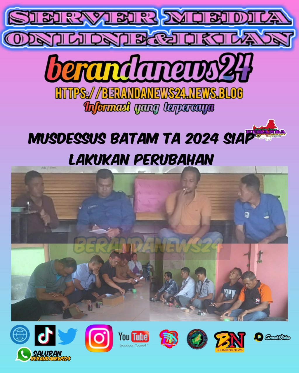 MUSDESUS BATU AMPAR TA 2024,SIAP LAKUKAN&nbsp;PERUBAHAN
