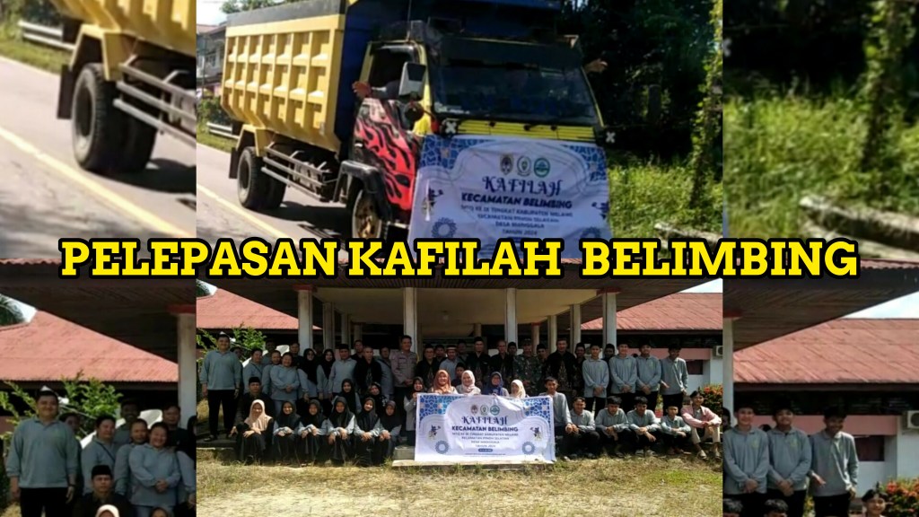 HARI INI PELEPASAN KAFILAH BELIMBING OLEH&nbsp;CAMAT
