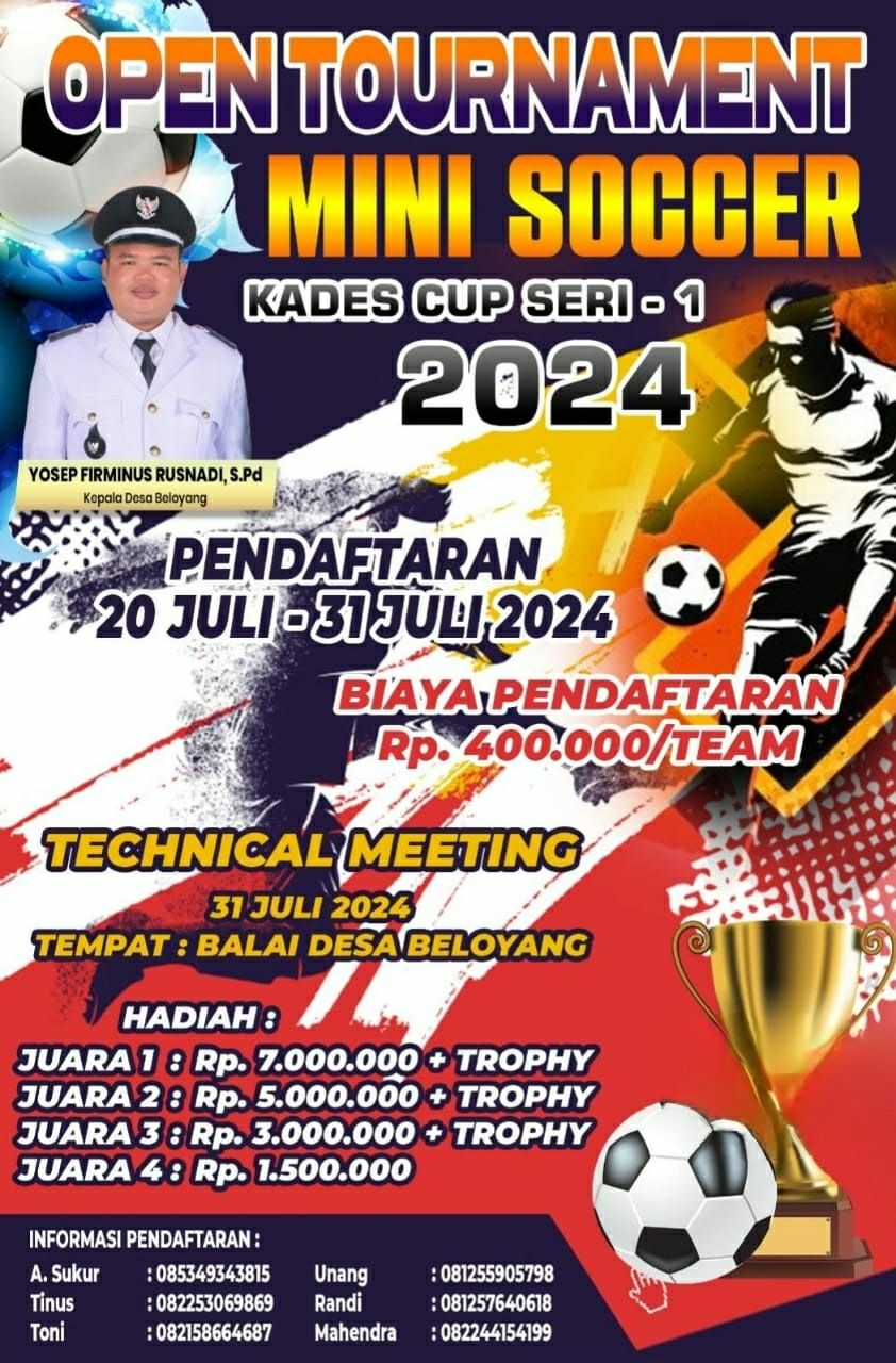 Beloyang Open Turnamen Mini&nbsp;Soccer