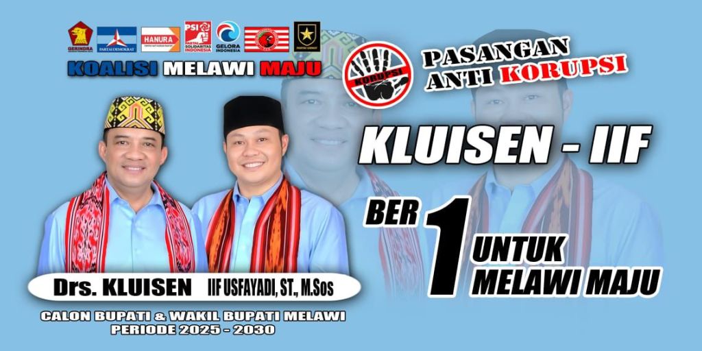 Dapat Nomor Urut 1 Petanda bahwa Drs. KLUISEN – IIF USFAYADI, ST.. M.Sos Akan Menjadi Orang KB 1 di&nbsp;Melawi