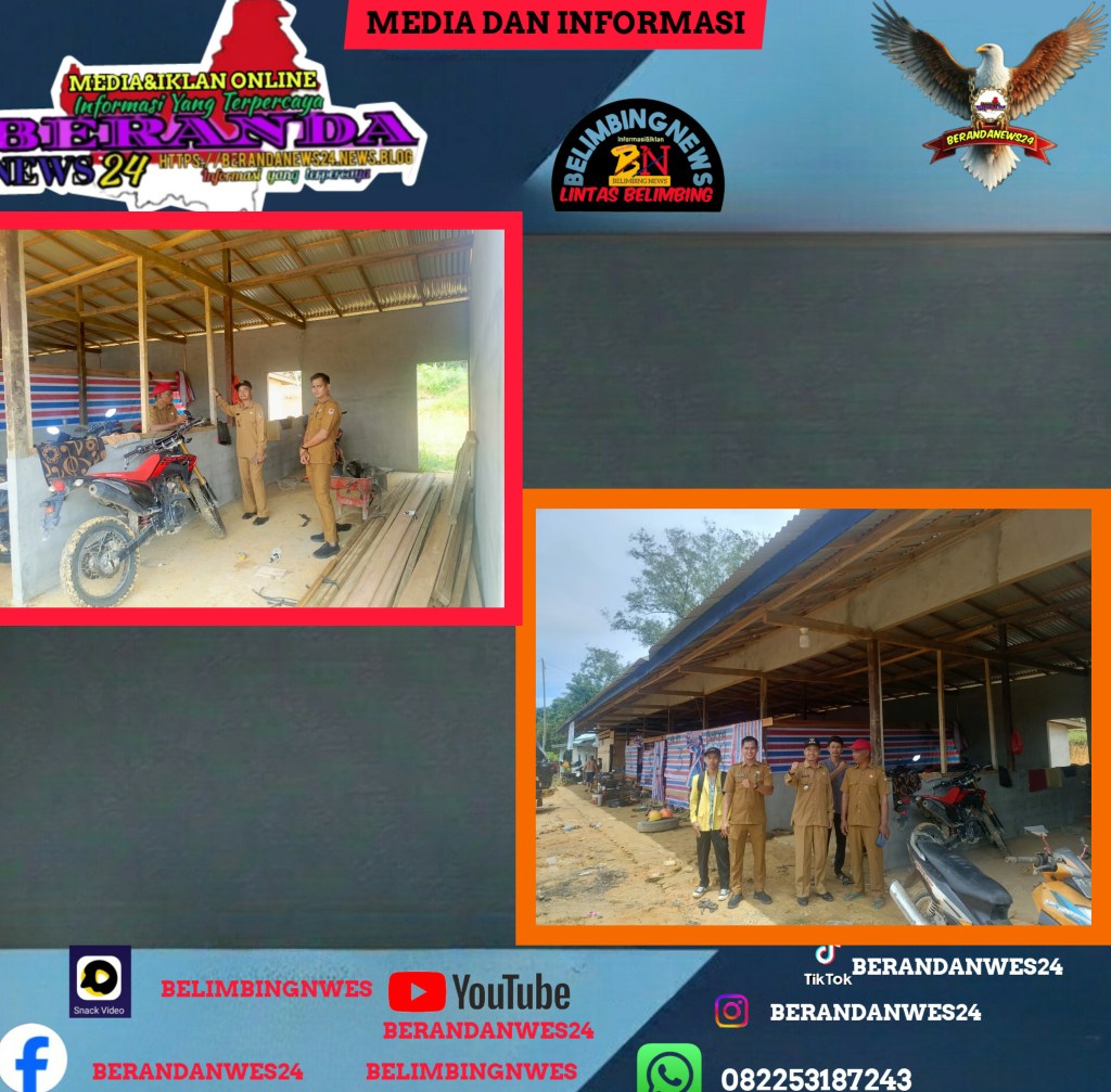 Blusukan ke desa laman bukit,Camat belimbing tinjau pasar&nbsp;desa