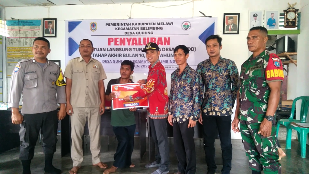 Pemdes Guhung Sukses laksanakan Penyaluran BLT-DD TA 2024 Tahap&nbsp;Akhir
