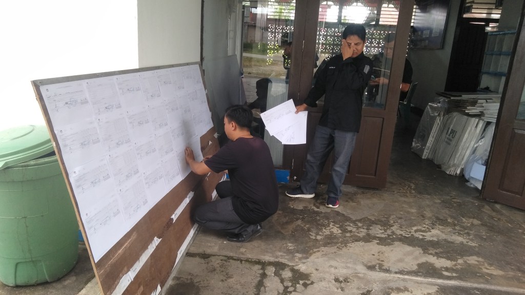 Seketeriat PPK Belimbing Publikasi Hasil Pilkada&nbsp;2024