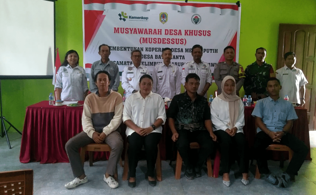 target semua desa kec.Belimbing dan Kab.Melawi selesai. PEMDES Bt.Nanta Bentuk Pengurus&nbsp;KMP