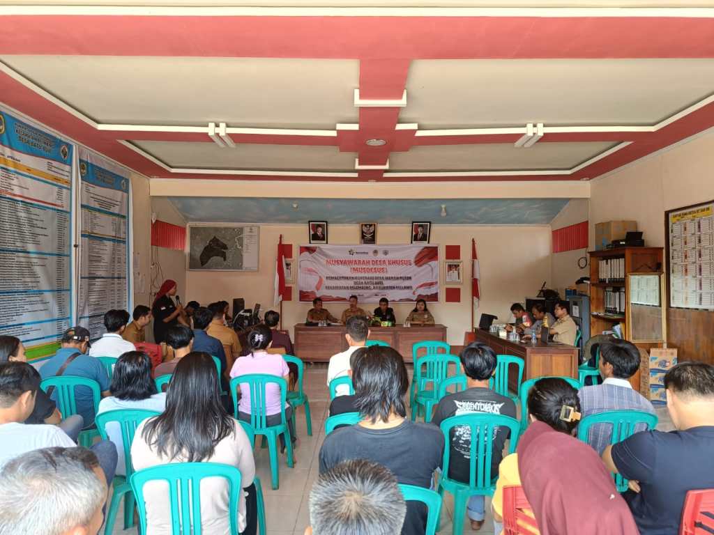 HARI INI.!!PEMDES BUIL BENTUK PENGURUS KOPERASI MERAH&nbsp;PUTIH