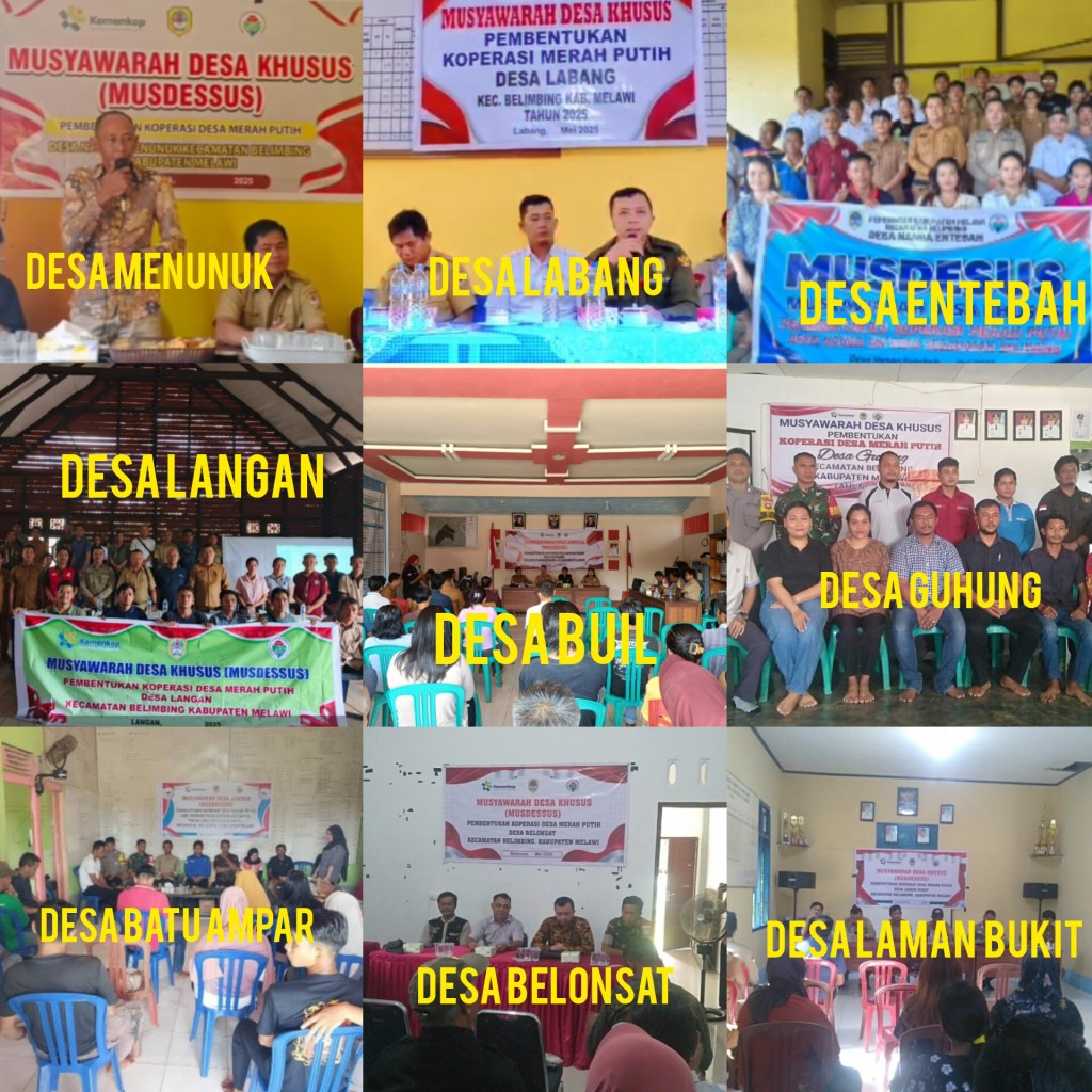Koperasi MERAH PUTIH BERKIBAR DI&nbsp;BELIMBING