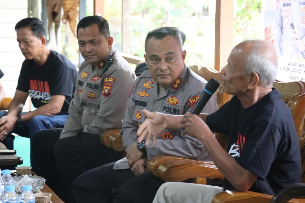 Kapolres Melawi Gelar Jumat Curhat “Nuan Bekesah” Bersama Purnawirawan&nbsp;Polri