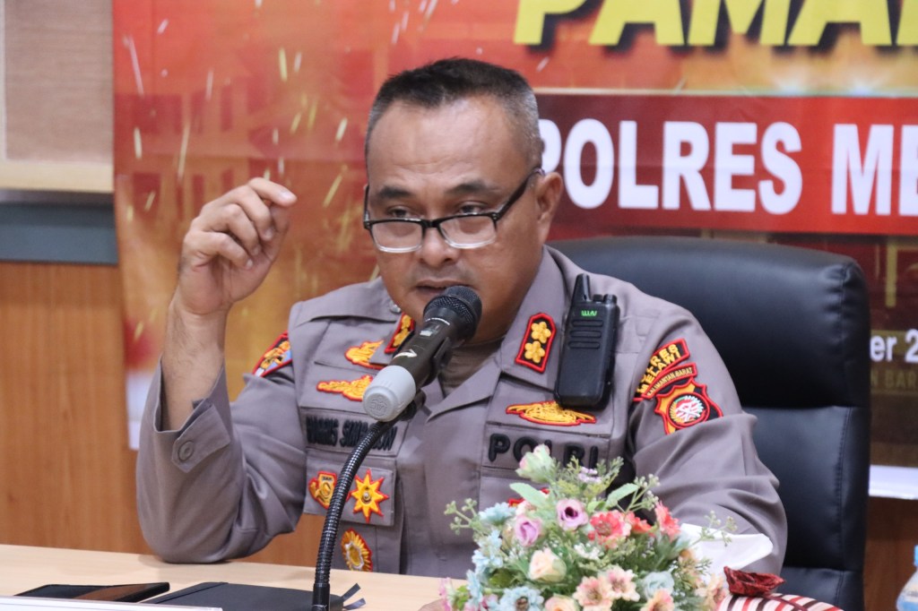 Kapolres Melawi Buka Latihan Peningkatan Kemampuan Pamapta Polres&nbsp;Melawi