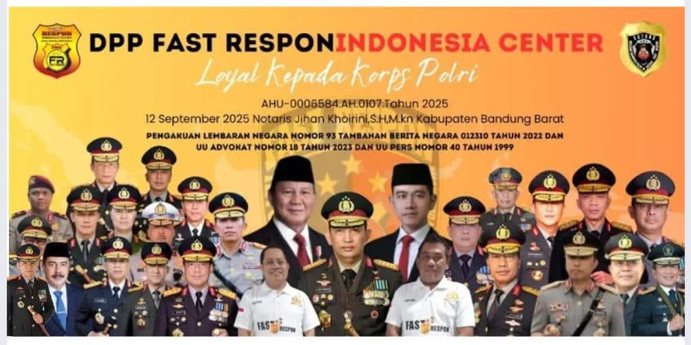 FRIC Hadir Sebagai Wadah Media – Wartawan Siap Dukung Penuh Program Presiden RI dan&nbsp;Kapolri