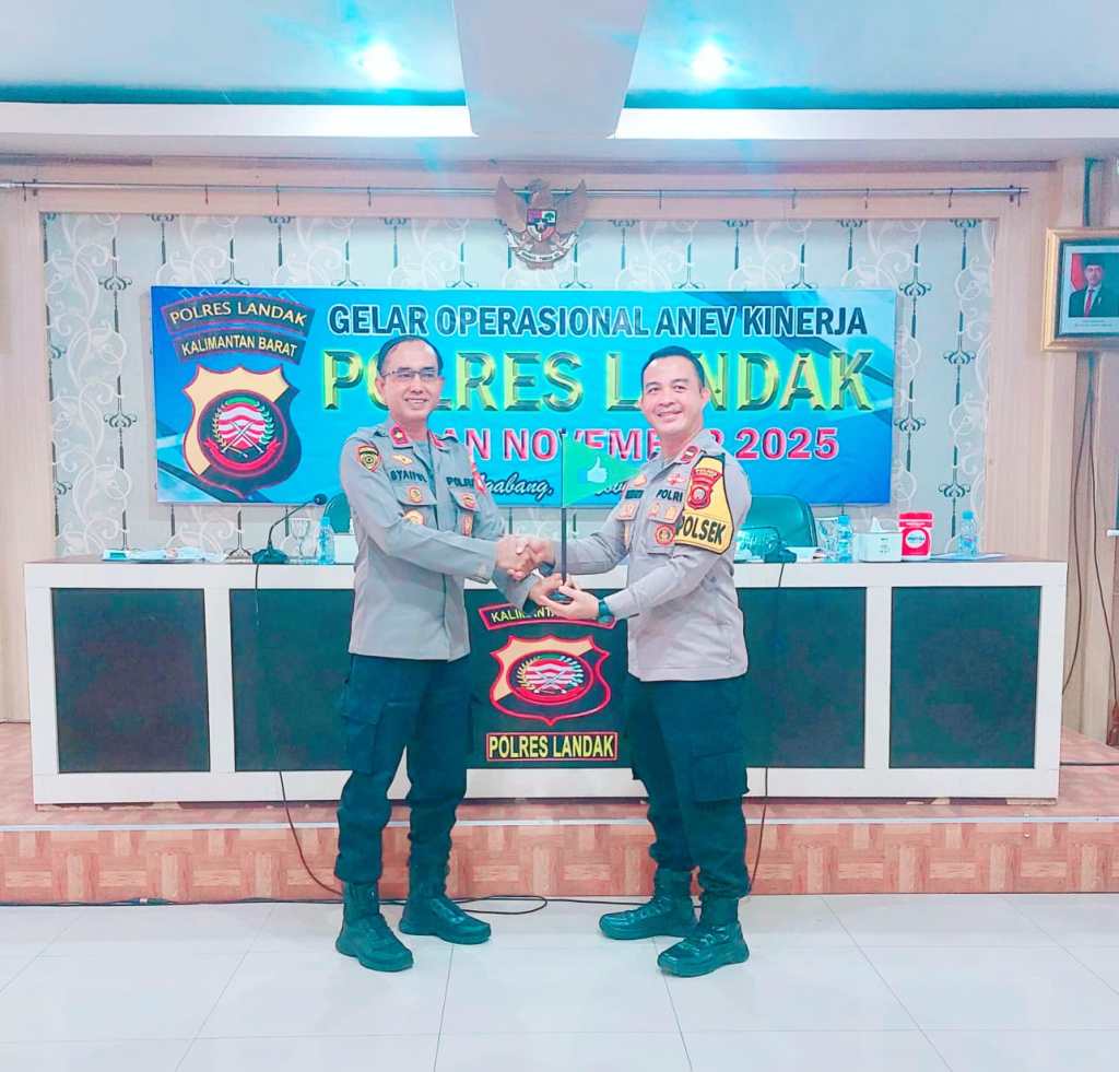 Polsek Mandor Raih Penghargaan Tertinggi! Kinerja Aplikasi BOS V2 Diapresiasi Waka Polres&nbsp;Landak