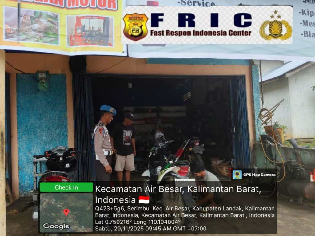 Lewat Sambang Bengkel, Polisi Ajak Warga Lebih Peduli Keamanan&nbsp;Lingkungan