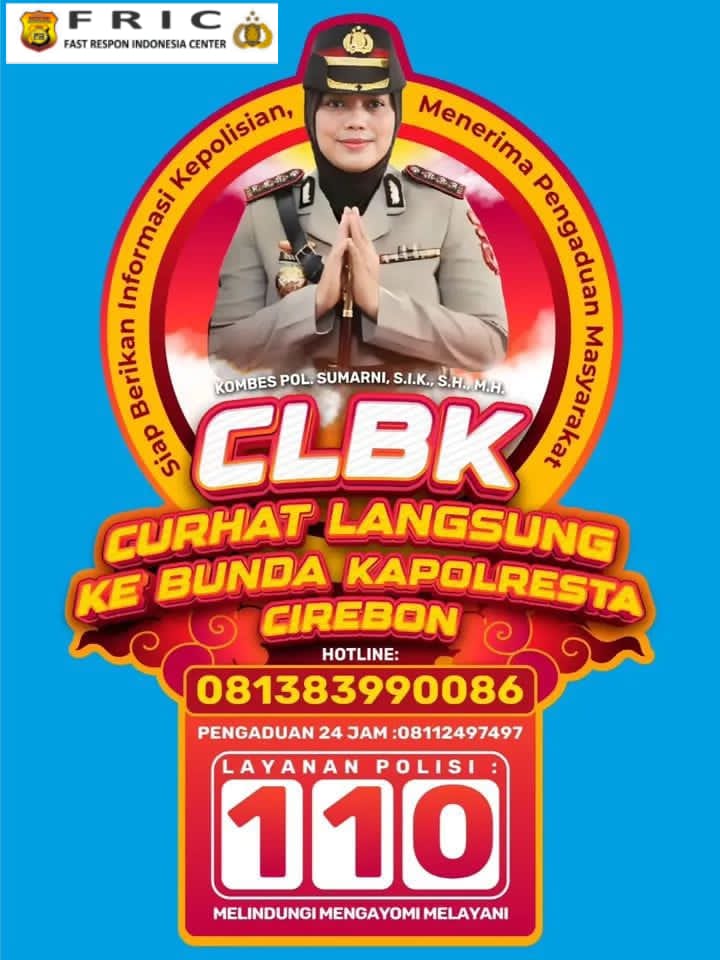 Program CLBK Menjadi TerobosanPelayanan Publik: Wadah Curhat Langsung kepada Kapolresta Cirebon, Perkuat Komunikasi Polri dan&nbsp;Masyarakat