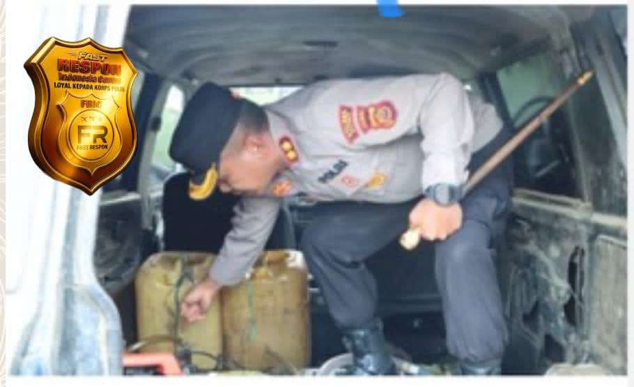 Kapolres Bungo Turun Langsung Penindakan Kendaraan Pelanggar Ketentuan Pengisian BBM&nbsp;Bersubsidi