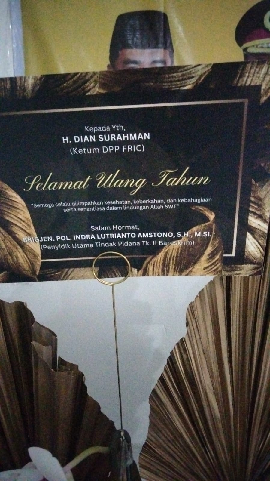 PRESS RELEASE RESMI FRIC-Dewan Pimpinan Pusat Fast Respon Indonesia Center (FRIC) H. Dian Surahman Berikan Ucapan Terimakasih Kepasa Jajaran Bareskrim&nbsp;Polri