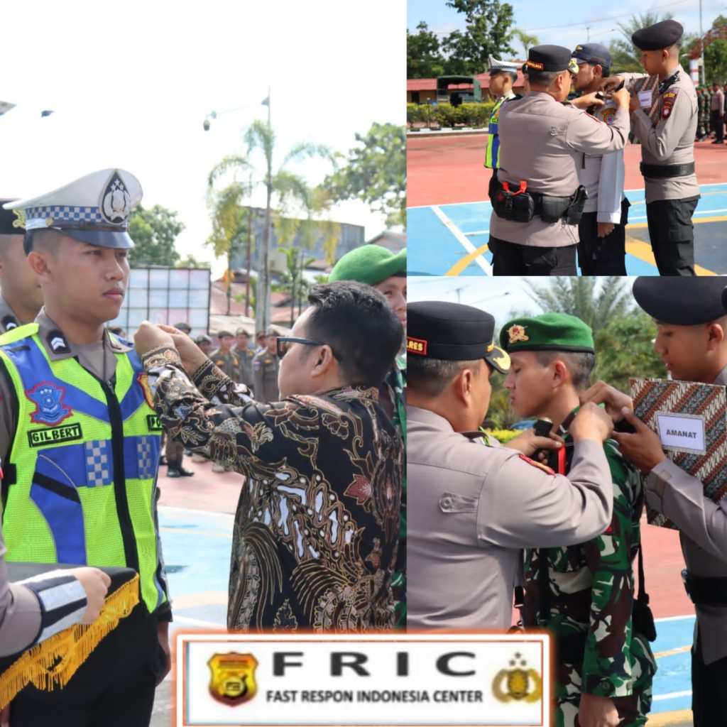 Kapolres dan Wabup Melawi Sematkan Pita Operasi Lilin Kapuas 2025, Tanda Operasi Resmi&nbsp;Dimulai