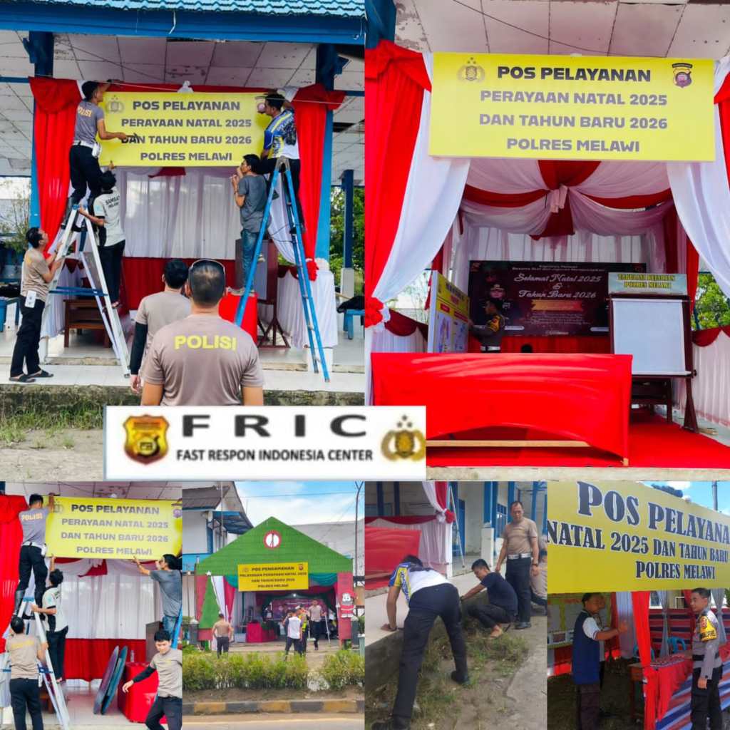 Polres Melawi Siapkan Tiga Pos Pelayanan dan Satu Pos Pengamanan Saat Ops Lilin&nbsp;Kapuas-2025