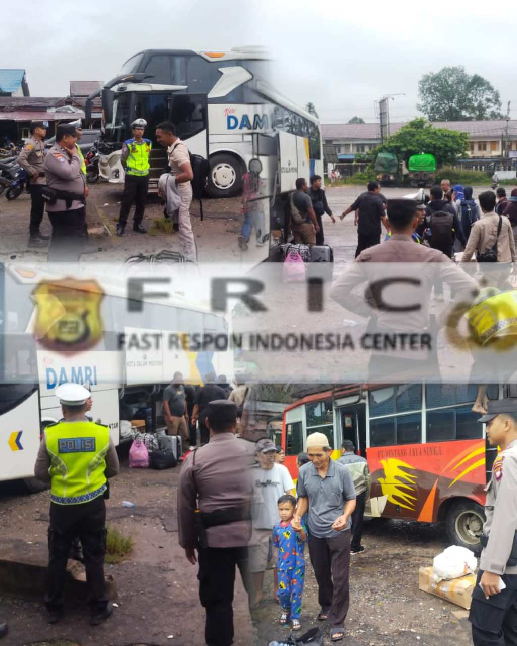 Personel Pos Pelayanan Lilin Kapuas 2025 Hadir di Terminal AKDP Sidomulyo, Dukung Kelancaran Mudik dan Libur&nbsp;Nataru