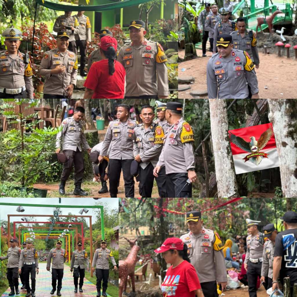 Waka Polres Melawi dan Perangkat Operasi Lilin Kapuas Patroli Wisata, Pastikan Kehadiran Personil&nbsp;Pengamanan