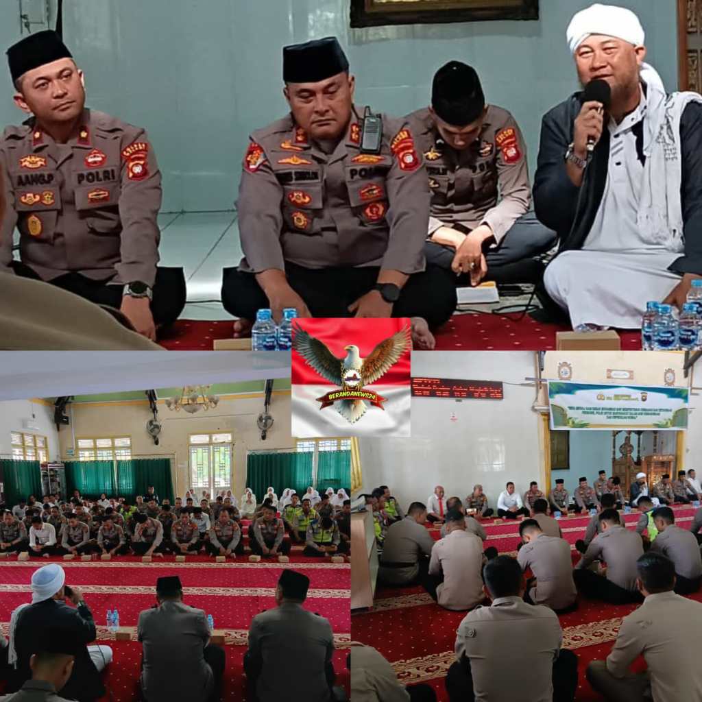 Polres Melawi Peringati Isra Mi’raj 1447 H/2026 M, Perteguh Iman dan Kepedulian Sosial Personel&nbsp;Polri
