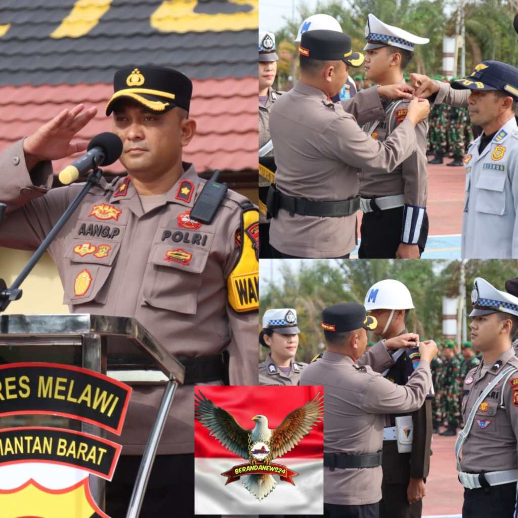 Polres Melawi Gelar Apel Pasukan Operasi Keselamatan Kapuas 2026, Tekan Angka Kecelakaan Jelang Idul&nbsp;Fitri