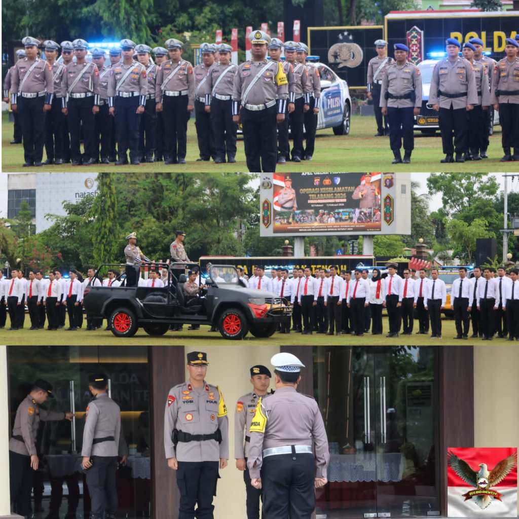 Polda Kalteng Resmi Gelar Operasi Keselamatan Telabang 2026, Fokus Cipta Kondisi Jelang Idul Fitri 1447&nbsp;H