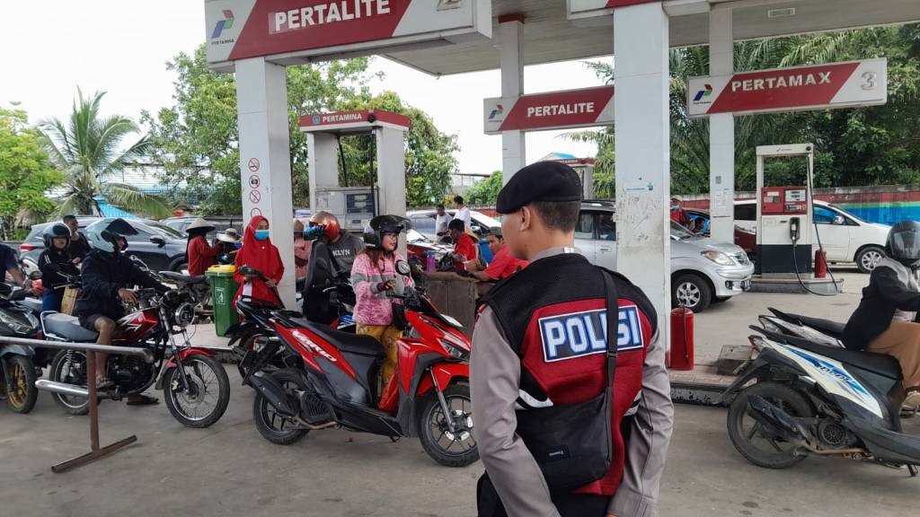Polres Melawi Patroli&nbsp;SPBU